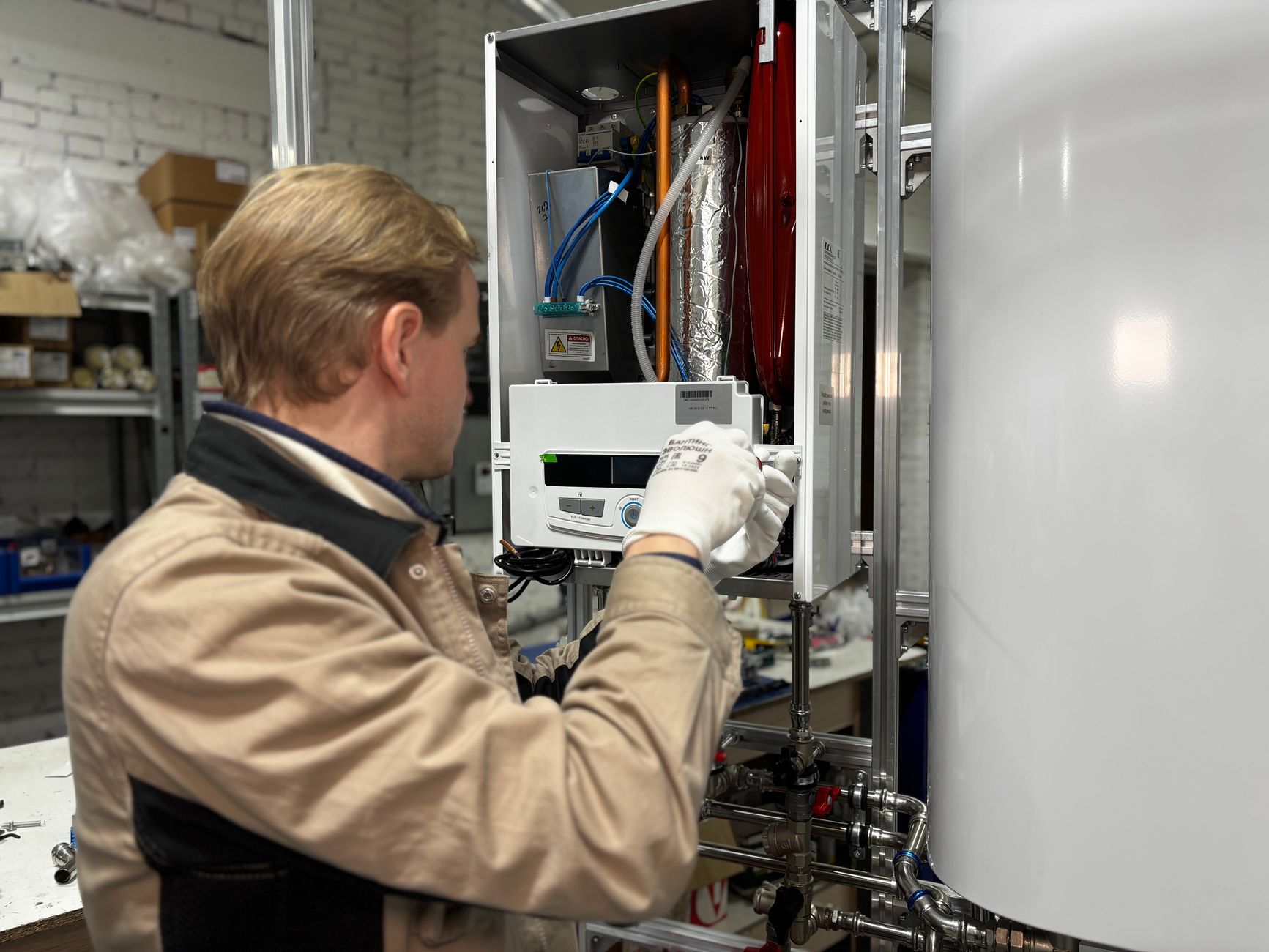 Dépannage chaudière gaz à Le Tampon